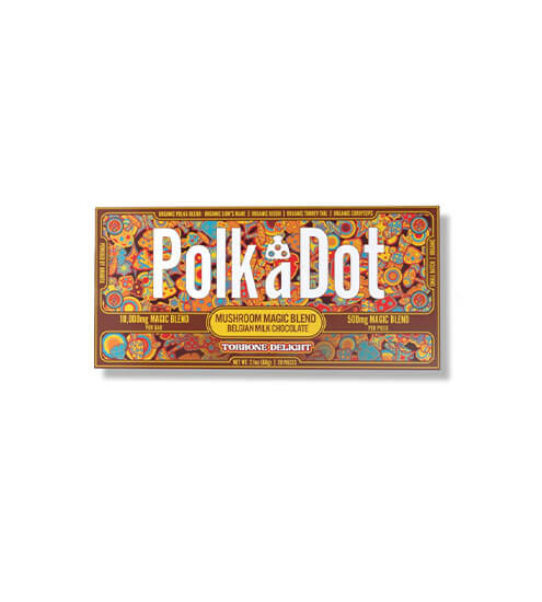 Polk-A-Dot Chocolate | 5 Grams | Torrone Delight Chocolate Bar