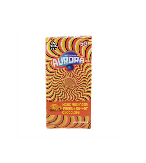 Aurora | Peanut Butter | Magic Mushroom Chocolate Bar | 5G
