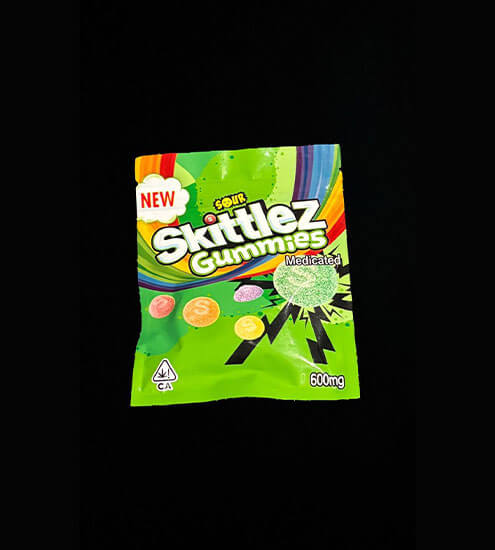 SKITTLEZ | Sour Skittles Gummy Edibles | 600mg