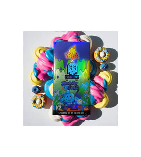 Pack Man | Blueberry Donut | NEW V2 Disposable Vape | 2G (2,000mg)