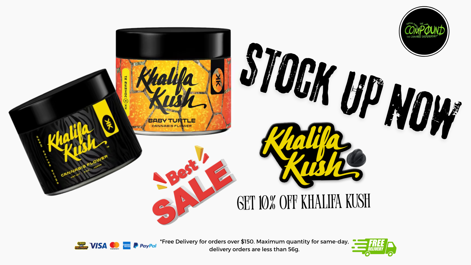 Compound DC Khalifa Kush Sale