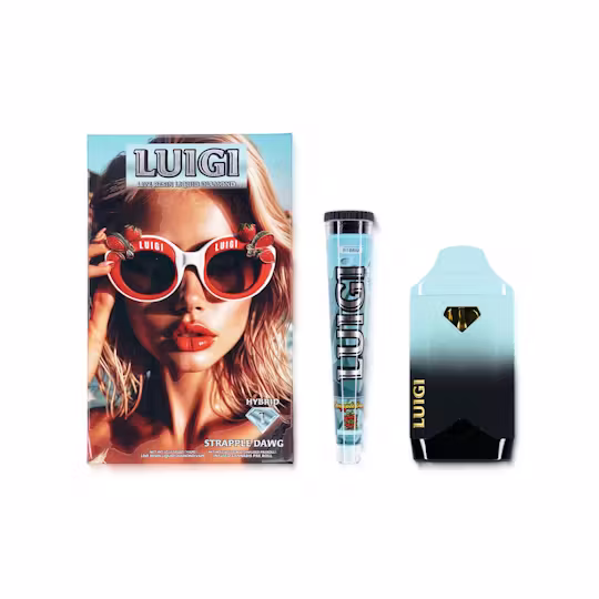 Luigi | Disposable Vape | Strapple Dawg V5 Dual Pack | 2G Vape